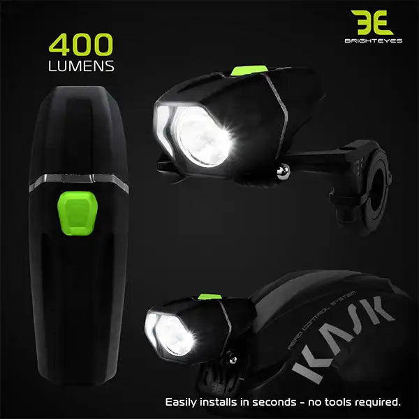 400 Lumen Ember Headlight Set with GoPro Mount Option
