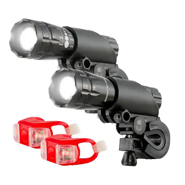 300 Lumen Dual Bicycle Headlight Set