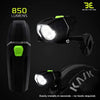 850 Lumen Ember Bike Headlight Set