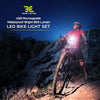 Load image into Gallery viewer, 850 Lumen Ember Bike Headlight Set