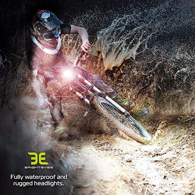 Bright eyes 1600 bike headlight sales