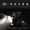 1600 Lumens Helios Rechargeable Bicycle Light Set