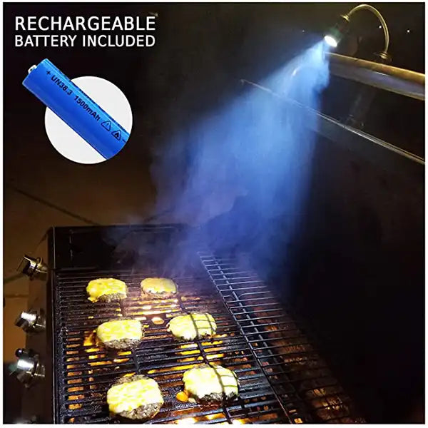 2 Pack Rechargeable Magnetic BBQ Light