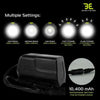 1800 Lumens Stamina Rechargeable Bicycle Light Set