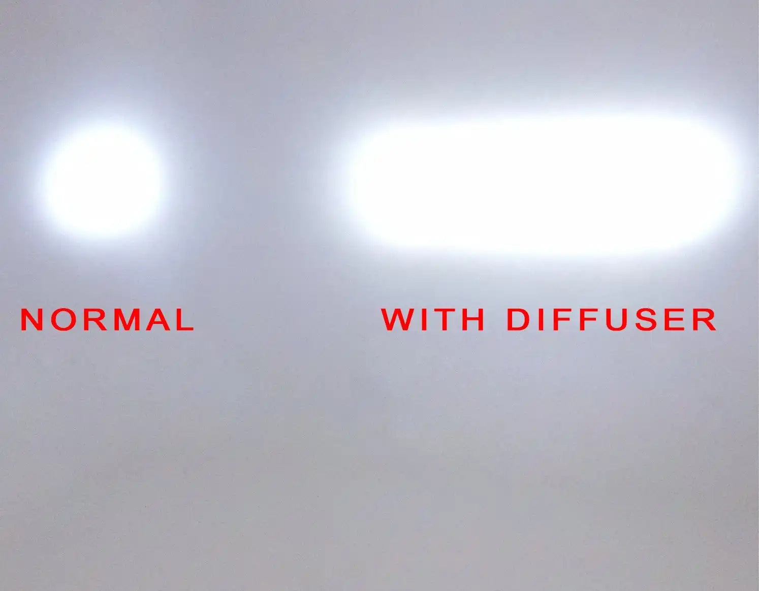 Diffuser Lens for CREE Bike Headlight