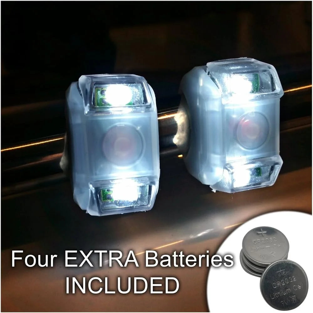 Portable Marine LED Boat Lights – Battery-Operated Navigation Lights For Kayaks, Dinghies & Inflatables